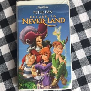 Walt Disney’s “Peter Pan-Return to Neverland” VHS